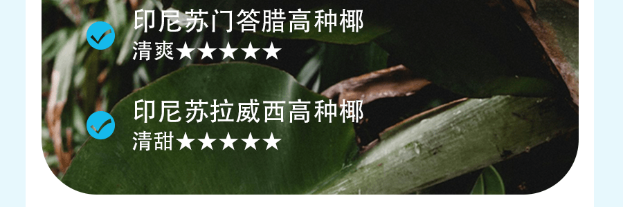 【超值装】可可满分 100%NFC椰子水 纯椰汁 0糖0脂低卡 330ml *6【DIY椰青美式】【亚米独家】