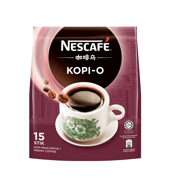 【马来西亚直邮】瑞士 NESTLE雀巢 NESCAFE 咖啡乌 15x16g