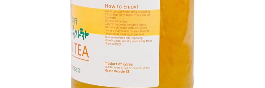 韓國NONGHYUP農協 蜜柚子茶 1kg *3【3份超值裝】