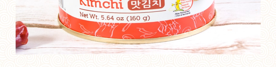 韩国JAYONE 韩式辣白菜 卷心泡菜 罐装 160g 【0脂低卡】