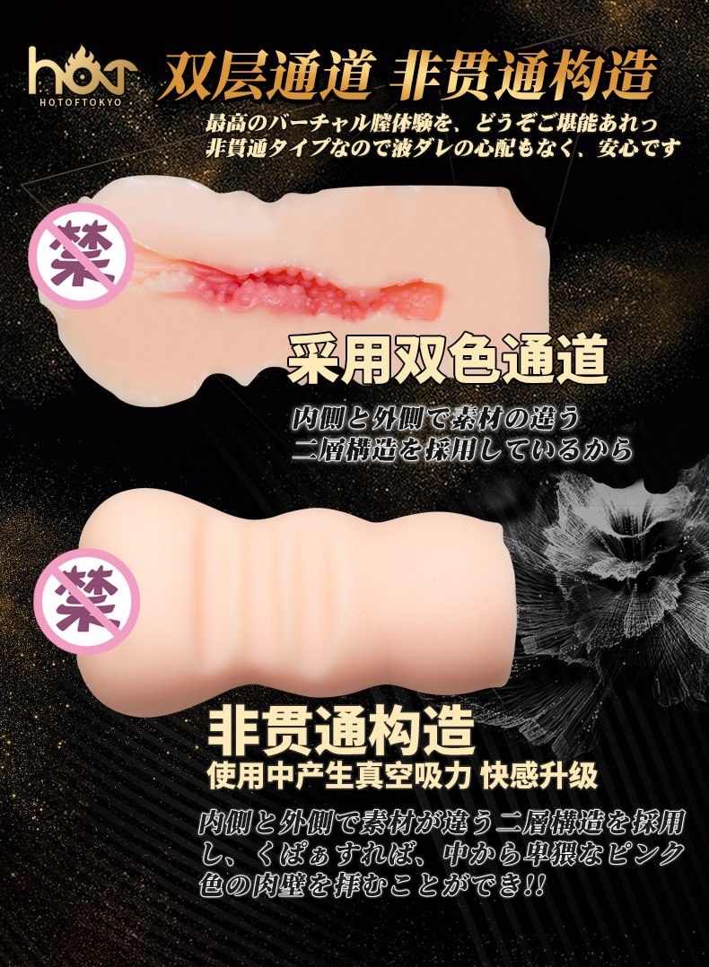 【中國直郵】 HOT 名器 秘部 水野朝陽款 男用飛機杯倒模 成人用品