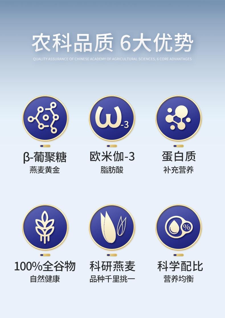 Agricultural Research Institute Shizhuang Super Satisfying Chia Seed Flax Seed and Oatmeal Flakes 300g