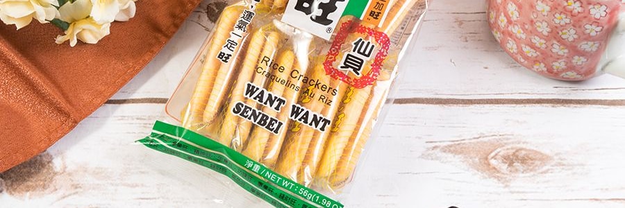 台灣旺旺 仙貝 56g