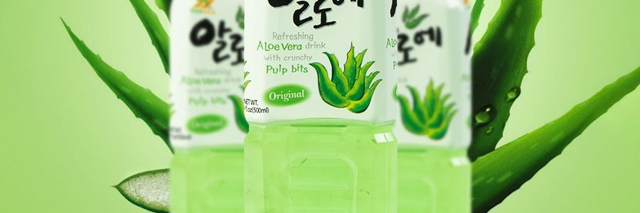 韩国韩亚 天然芦荟果汁 500ml