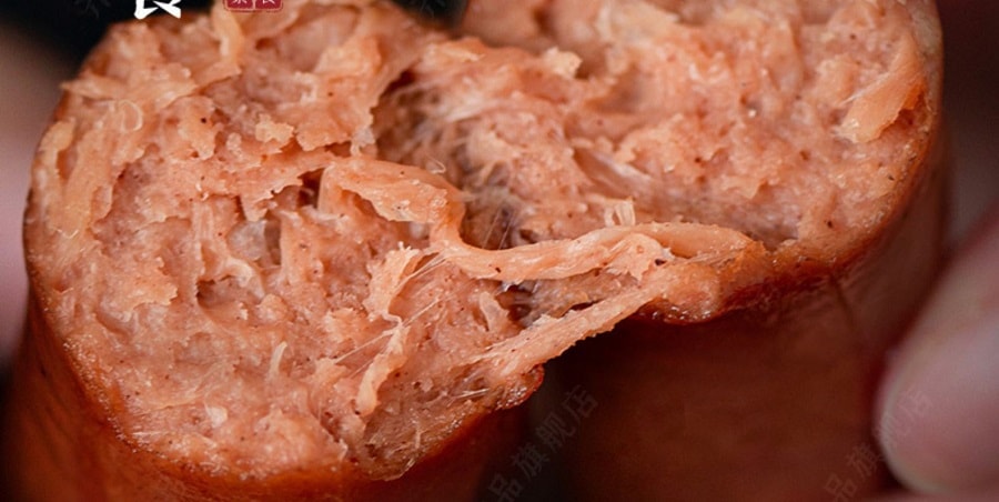 齊善 素食大善素烤腸 純素 素火腿 素肉香腸 160克 豆製品仿葷素食植物蛋白 可做熱狗