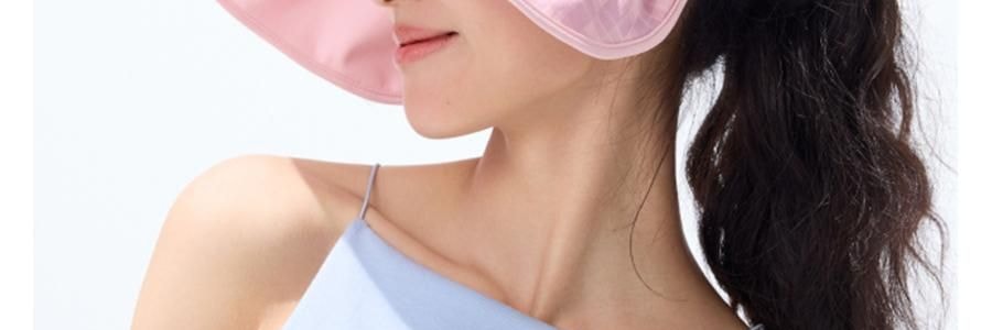 BENEUNDER蕉下 女士贝壳防晒帽子 夏季遮阳帽空顶防晒帽防紫外线 蜂蜜黄55-58cm