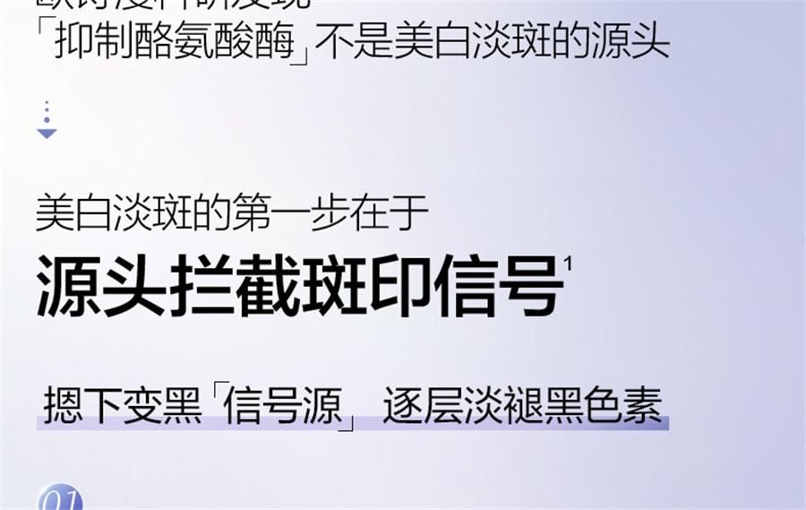 【中国直邮】 欧诗漫 珍珠美白淡斑面膜 补水保湿烟酰胺提亮熬夜护肤 美白淡斑面膜5片/盒