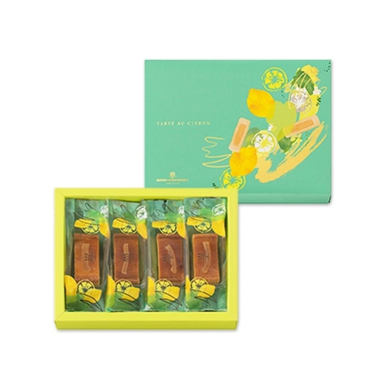 【日本直郵】日本甜點名店 HENRI CHARPENTIER 夏季新品 檸檬蛋塔小蛋糕 4個裝