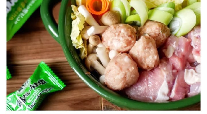 【日本直邮】日本 AJINOMOTO 田中圭同款 浓缩小火锅汤底料 以飞鱼酱油为基础汤底 什锦海鲜锅 7个