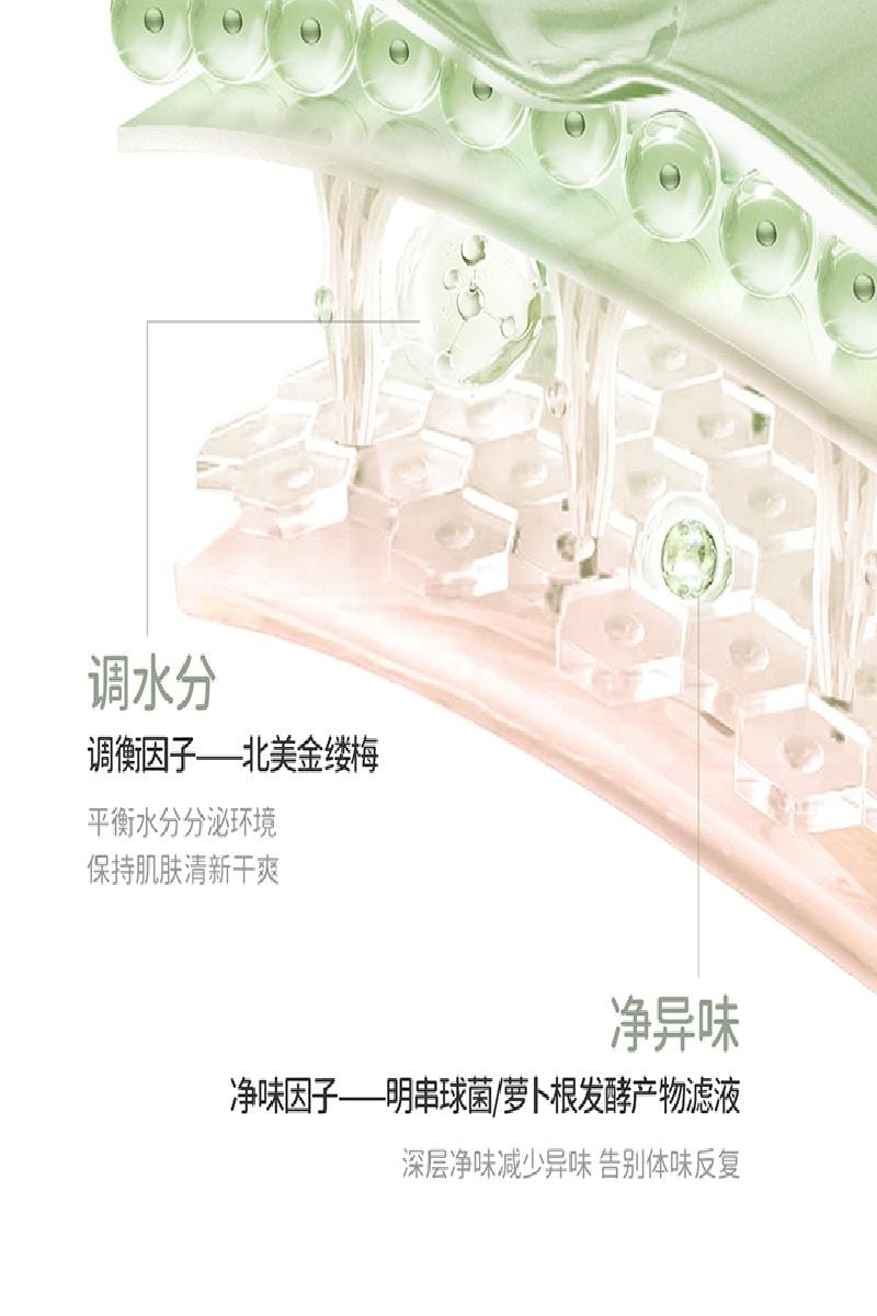 【中国直邮】 袋鼠妈妈 去异味止汗露 女腋下除臭止汗香体走珠液持久留香30ml/瓶(浪漫樱花)