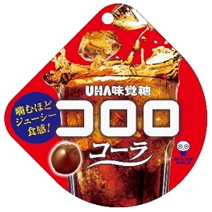 【日本直邮】UHA悠哈味觉糖 全天然果汁软糖 可乐味 40g