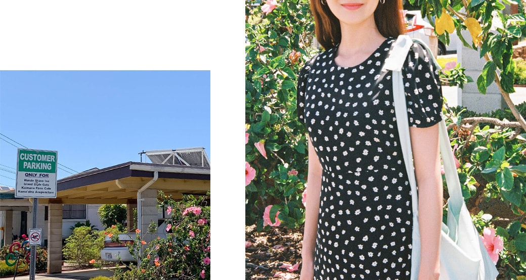 【韩国直邮】CHERRYKOKO 法式复古小雏菊图案系带连衣裙 黑色 均码