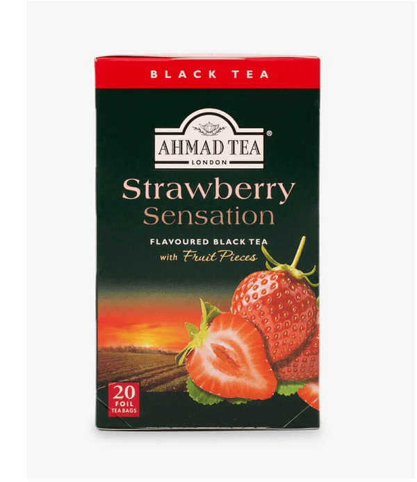 Strawberry Sensation Flavoured Black Tea 20bags