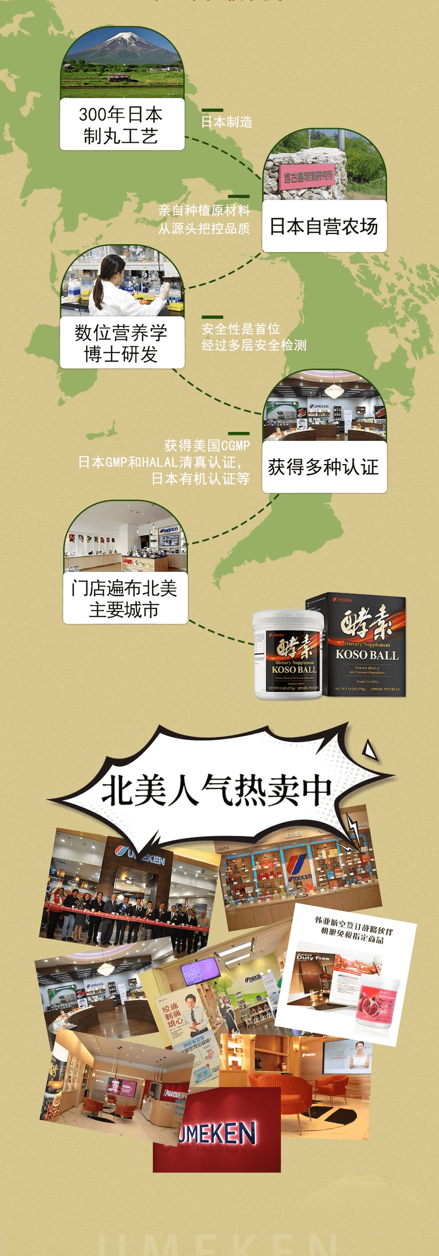 日本 UMEKEN 酵素丸【升级版】370g 【🌿古法匠心制丸 × 巴西原始森林取材】【匠心制丸×发酵科技🧪】【 轻体排毒💨通便养肤】