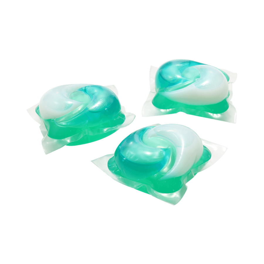 Bold Detergent 3D Gel Ball Fresh Premium Green Flavor For Refill 18Pcs