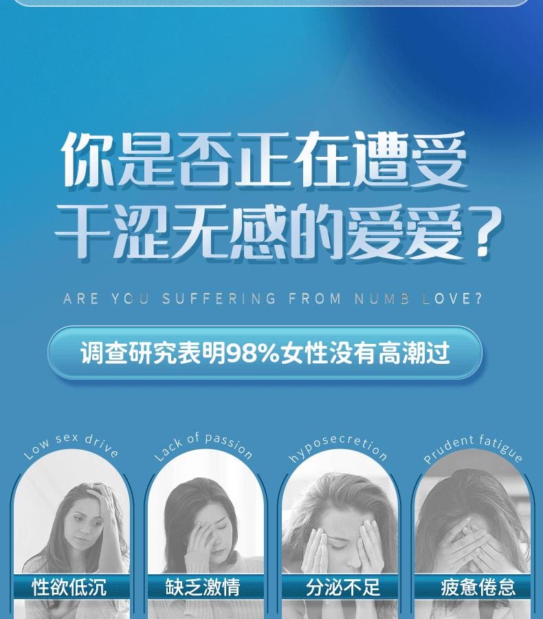 【中國直郵】 交悅 2代漲潮水pro+女性敏感度愛同房成人情趣用品秒高潮液 15ml