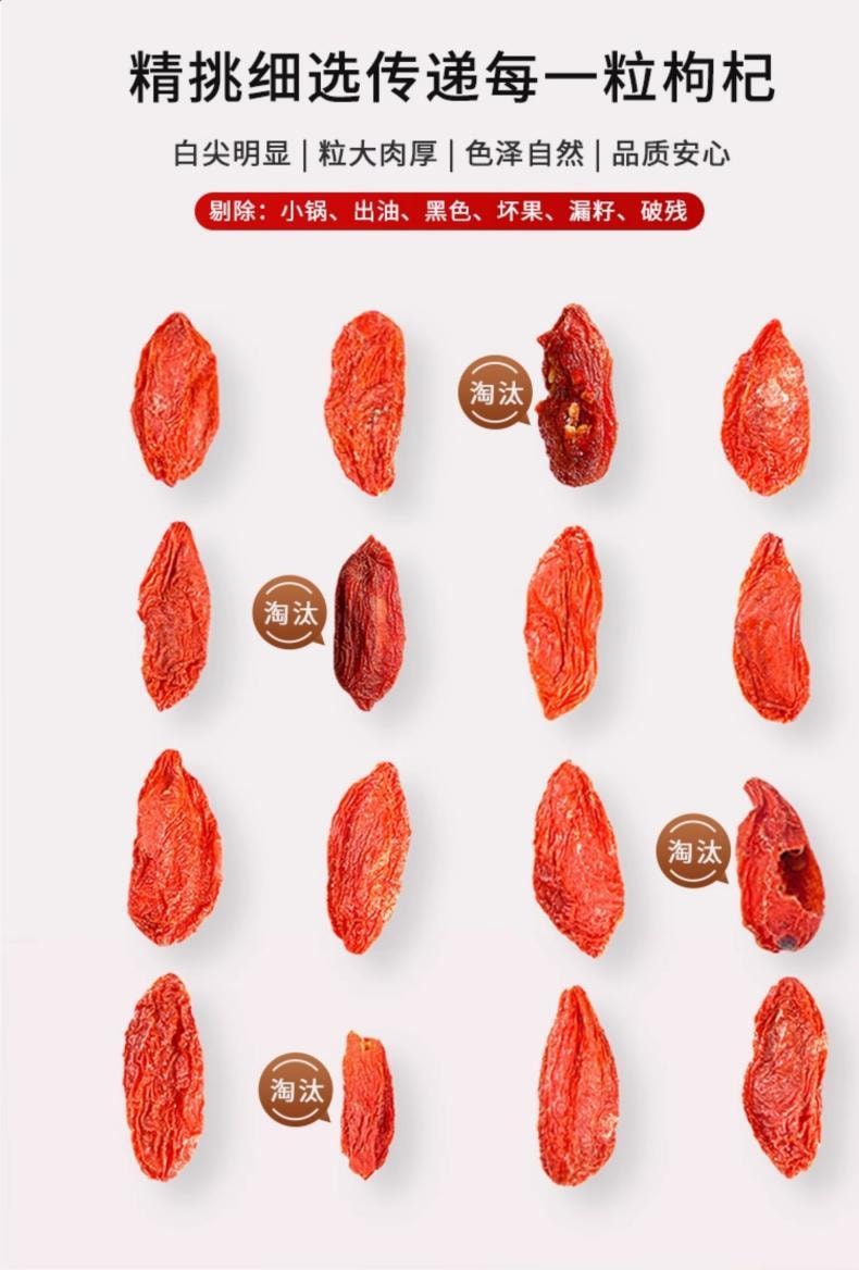 【宁夏正宗贡果枸杞】雷允上头茬枸杞100g   宁夏枸杞正宗特优级红枸杞非野生枸杞子养生泡水养生茶滋补品 补肾壮阳明目养生茶【精美罐装 自用送礼均可】