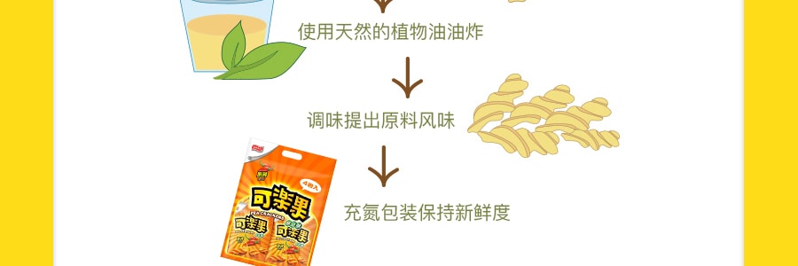 台灣LIANHWA聯華食品 可樂果豌豆酥 酷辣味 4包入 228g
