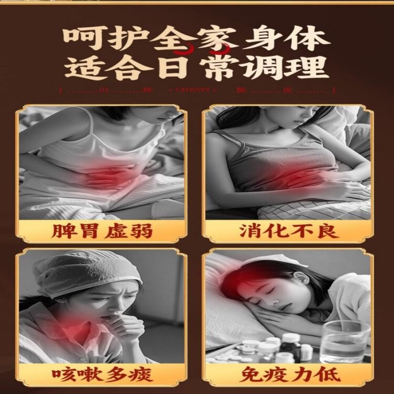 【中國直郵】 川珍 陳皮絲100g 橘皮乾 花草茶 無燻染 泡水泡茶煲湯煮粥食材燒滷燉菜