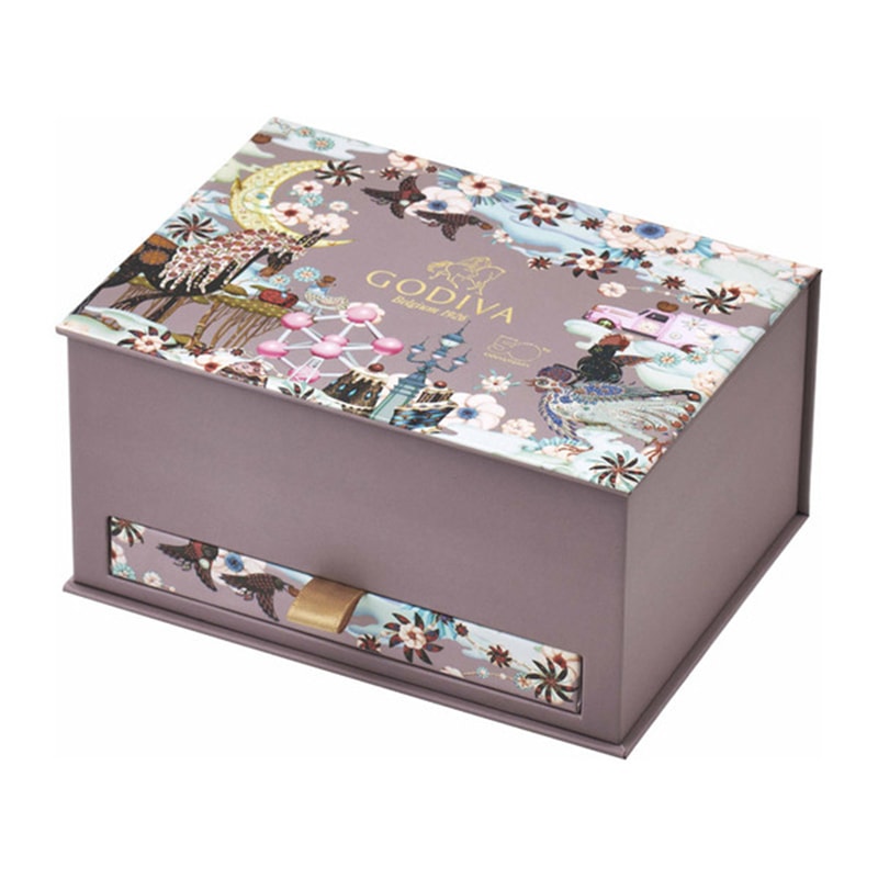 【日本直郵】日本高級巧克力GODIVA 登陸日本50週年紀念化妝盒禮盒 30粒裝