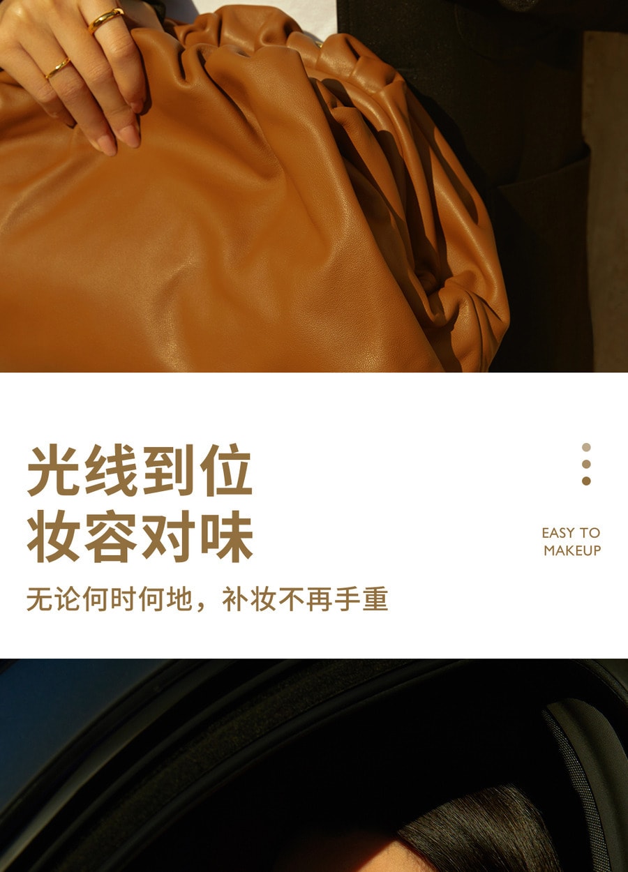【年中特惠】中国直邮AMIRO觅光随身日光镜FREE系列LED化妆镜带灯便携补光美妆镜子