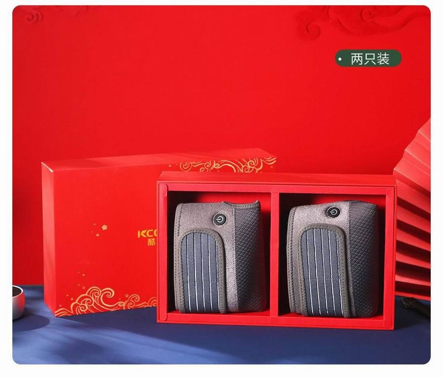 【中國直郵】小米有品PMA酷輕鬆石墨烯遠紅外線熱敷理療護膝 銀灰色(單只裝)