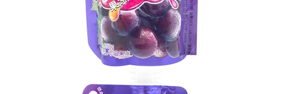 台灣旺旺 維多粒果凍爽 葡萄口味 150g