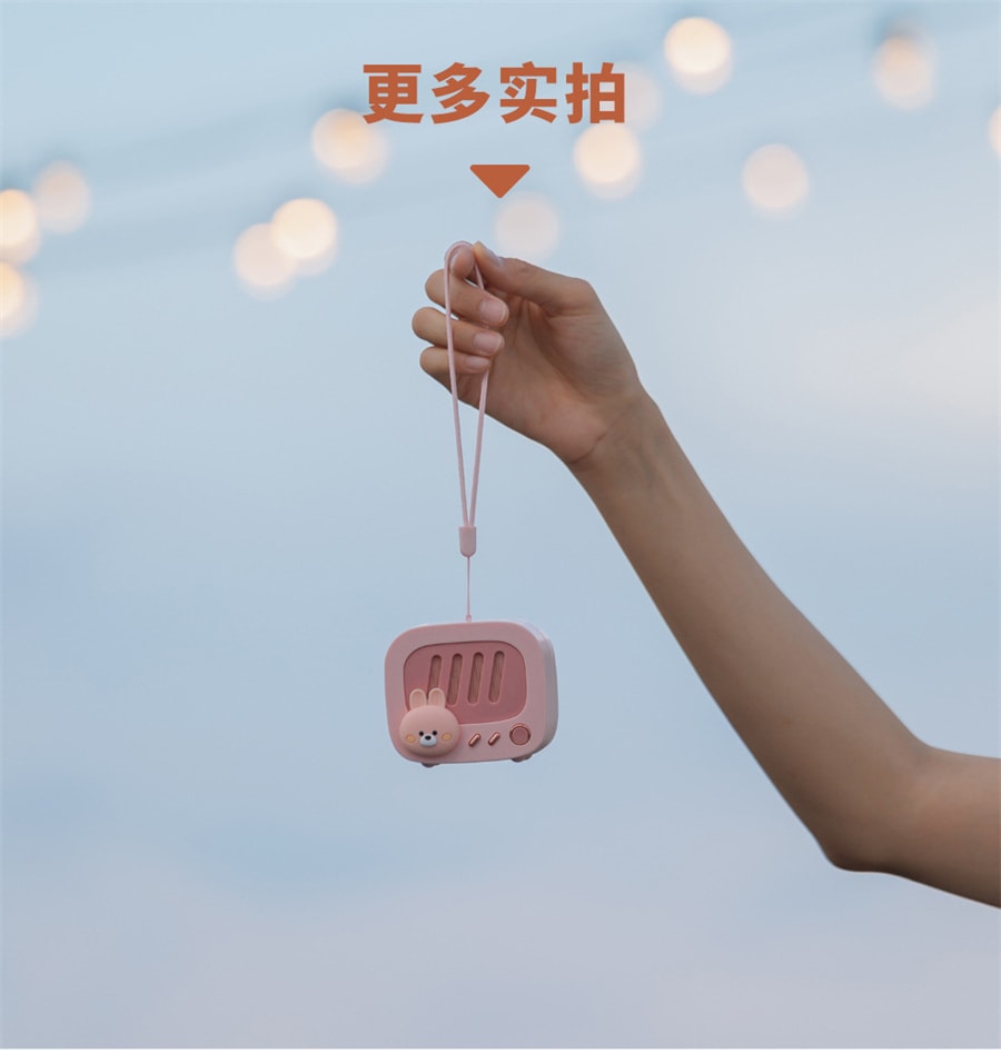 【中國直郵】奇悅 X18藍牙音箱可愛小清新女生 小麋鹿款