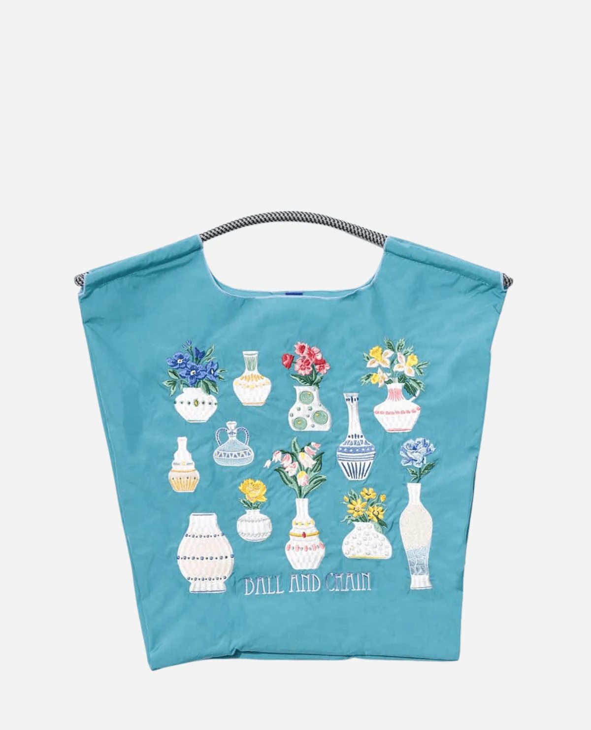 Ball&Chain 典雅花瓶單肩包 藍色M號 165g