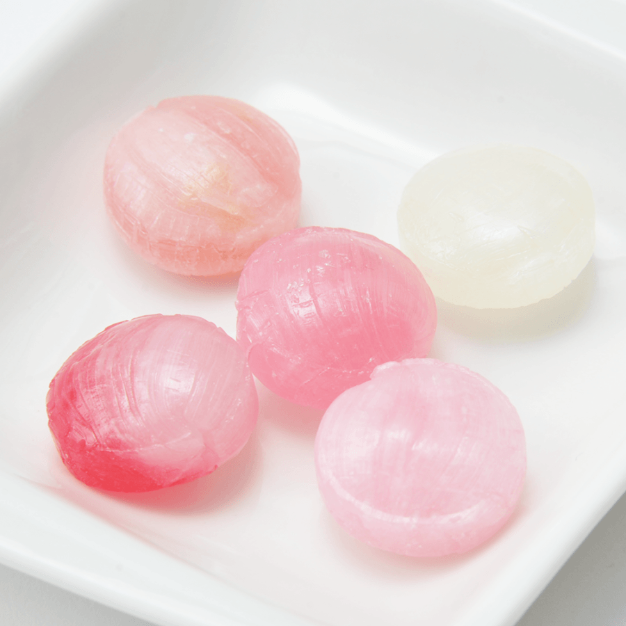 [日本直邮] SENJAKU 扇雀饴本铺 5种口味蜜桃水果糖 85g