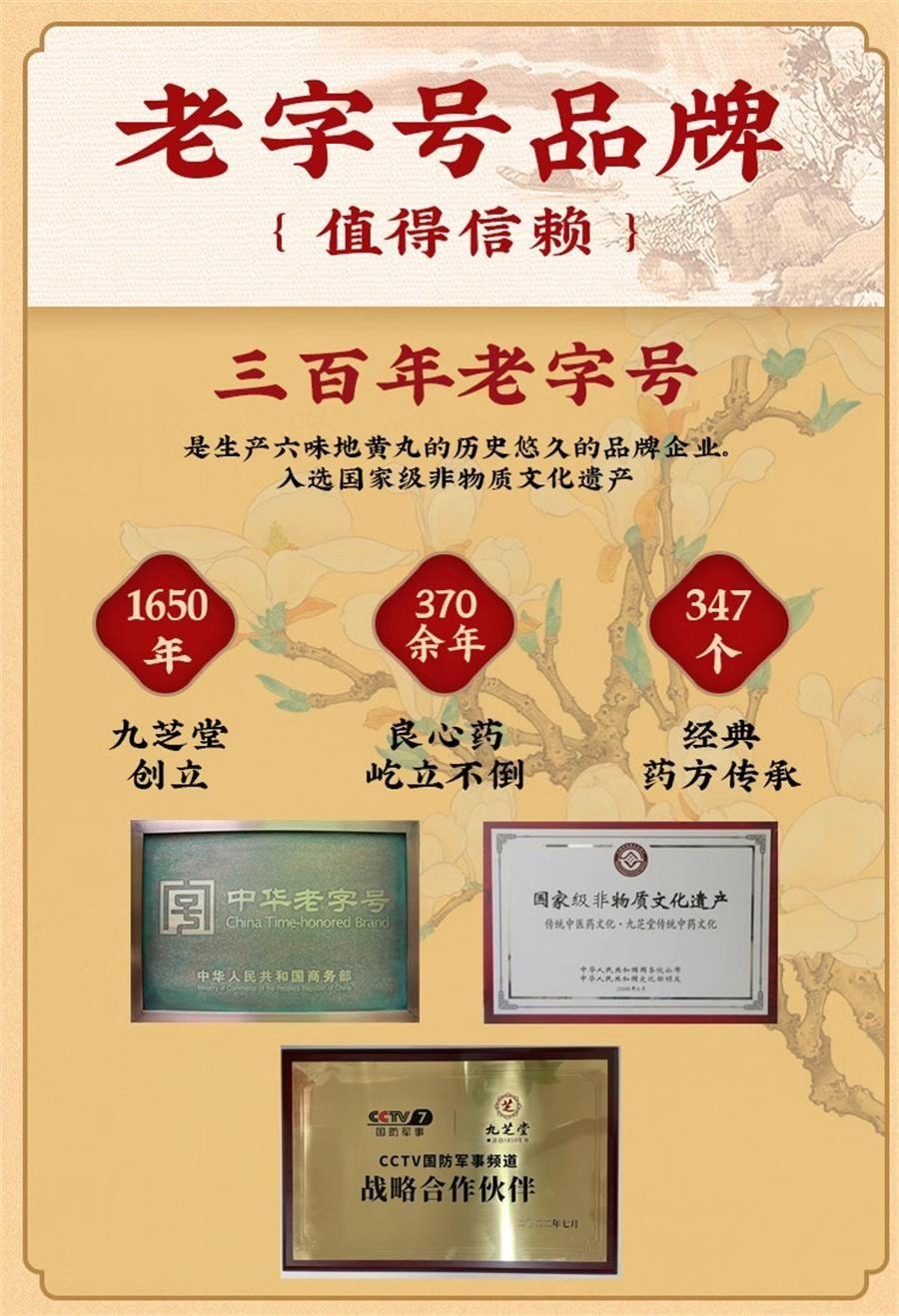 【中国直邮】 九芝堂 桂附地黄丸 温补肾阳 缓解手脚冰凉 四肢浮肿 200丸/盒【医师推荐拍5盒】