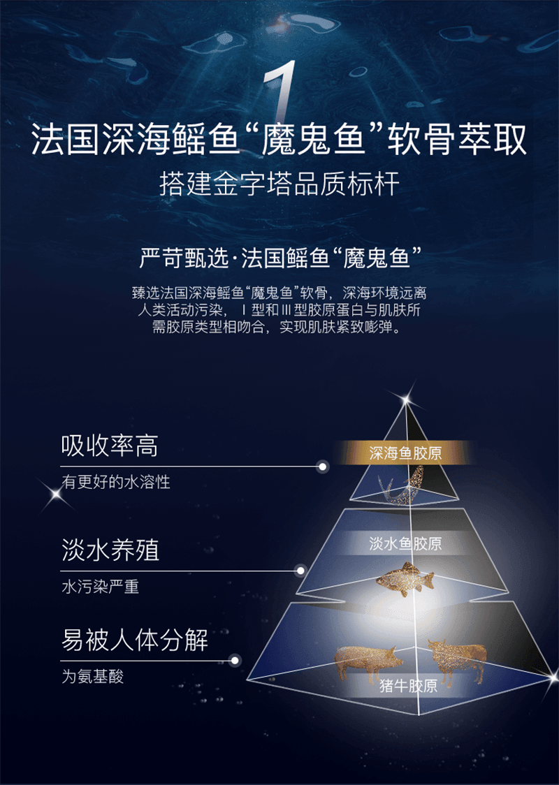 【中国直邮】 碧维斯 黑松露骨胶炮胶原蛋白肽饮 抗皱麦角硫因25ml*10支/盒