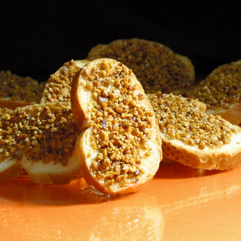 【日本直邮】辻利宇治 奶糖&杏仁 面包片8枚 