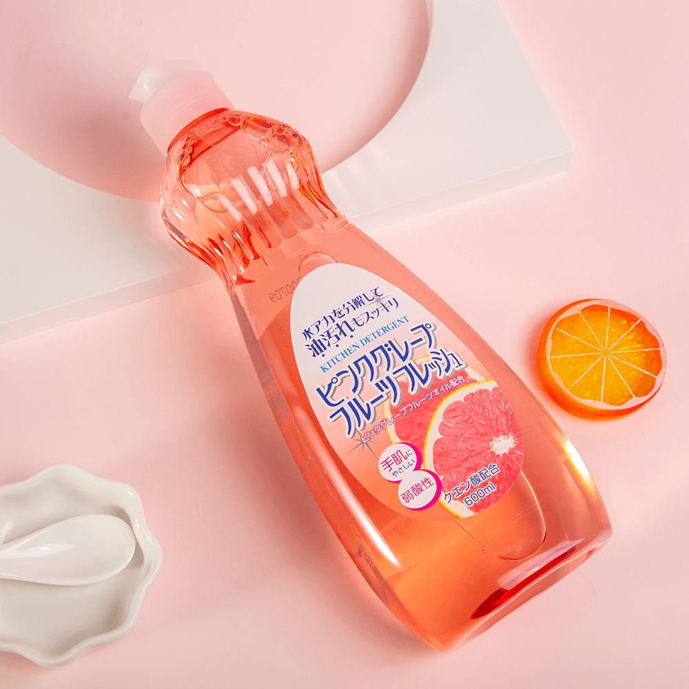 火箭石鹼 蔬果餐具弱酸性洗潔精 葡萄西柚口味 600ml