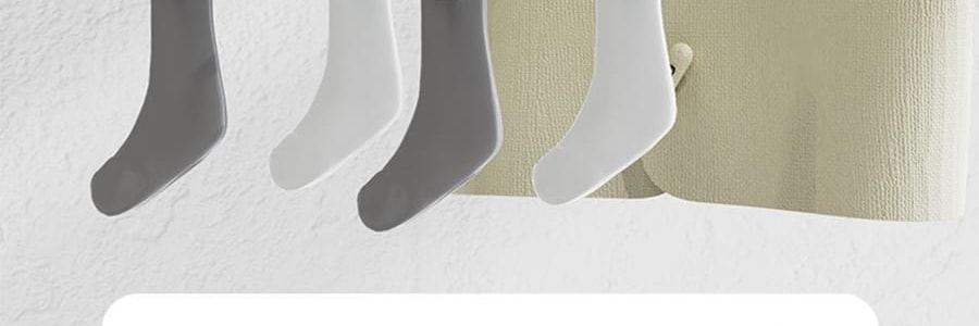 兒童專用衣架 附褲夾多功能晾衣架 寶寶衣物掛架 5只裝 檸檬黃