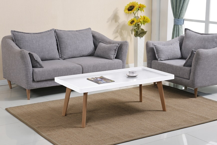 JUXING COFFEE TABLE WHITE 1 PIECE