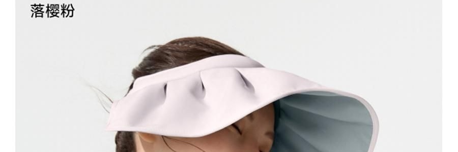 BENEUNDER蕉下 女士贝壳防晒帽子 夏季遮阳帽空顶防晒帽防紫外线 蜂蜜黄55-58cm