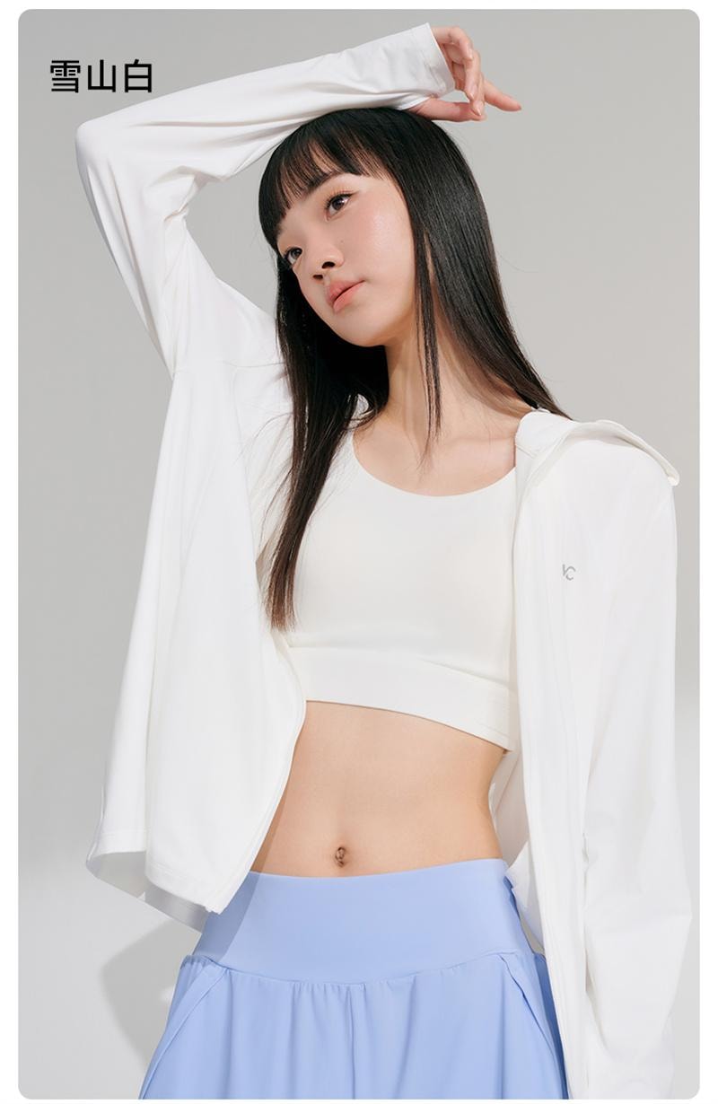 【中國直郵】 VVC 2025新款夏季冰絲戶外防曬衣女寬鬆防曬服紫外線輕薄透氣外套 曜石黑 XL 碼 1件裝