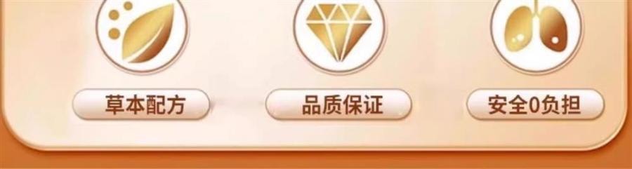 【中国直邮】 北京同仁堂 人参百合玉竹罗汉果片 66g 化痰止咳养肺润肺排烟毒戒烟片