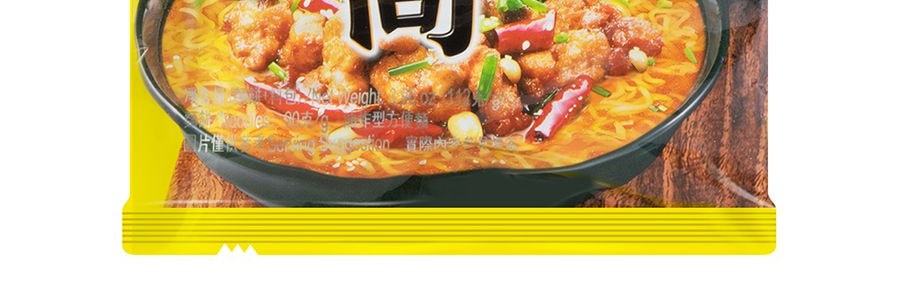 今麥郎 JINMAILANG 辣煌尚 辣子雞麵 袋裝 112g