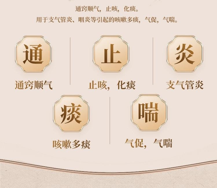 Jinlong Tan Ke Jing SAN Cough Medicine for Relieving Cough and Eliminating phlegm 6g per box