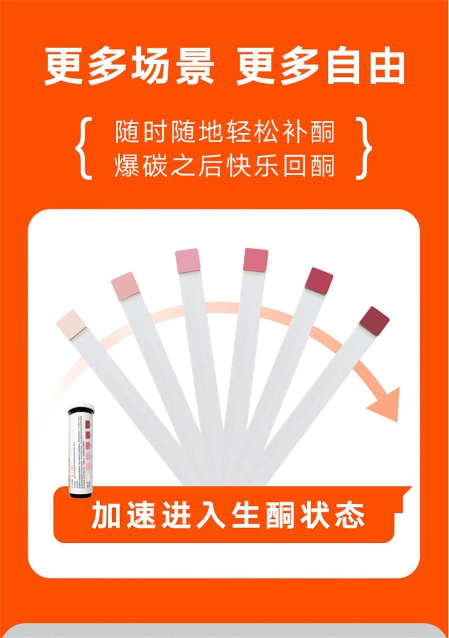 【中國直郵】 理想燃料 每日碳8櫻桃優格口味Keto快速生酮輔助入酮mct油 15包/盒