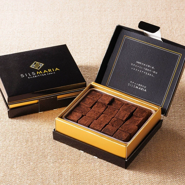 【日本直郵】日本SILSMARIA 生巧發祥地 生巧克力苦味 2盒 高端生巧 高級伴手禮