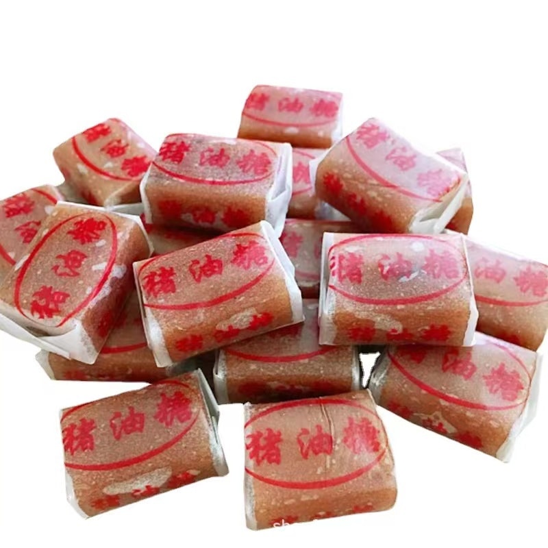蘑菇风暴【怀旧小零食】潮汕猪油糖 250克 味美香甜 回味绵长 即食软糖