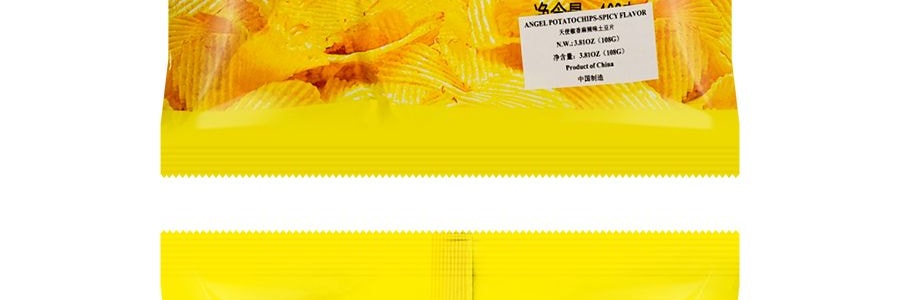 天使 馬鈴薯片 洋芋片 椒香麻辣味 108g【雲南特色】