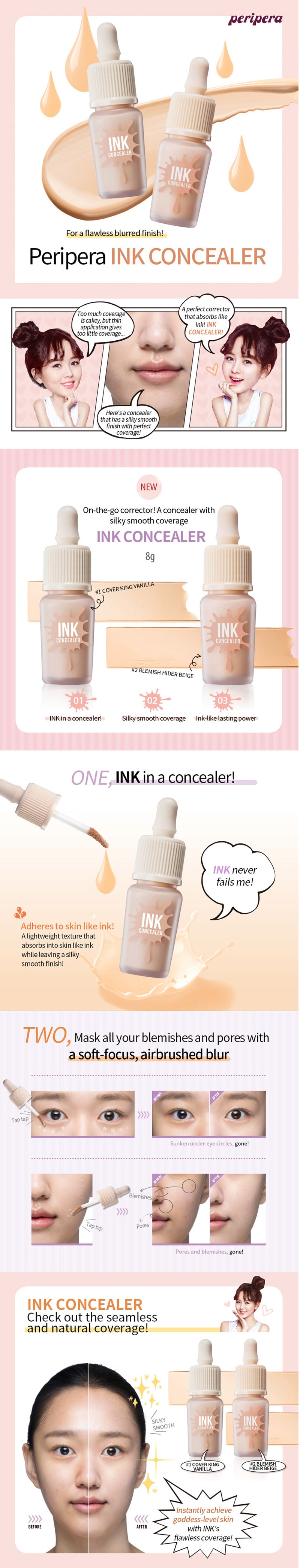 Ink Concealer #02 (Blemish Hider Beige)