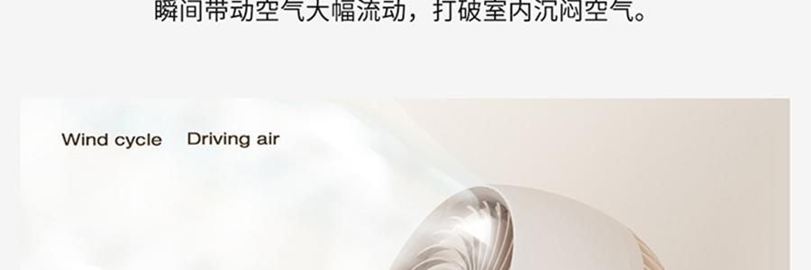 向物SOTHING 桌面循环扇 小风扇 夏日清凉小物 漩凉 续航版
