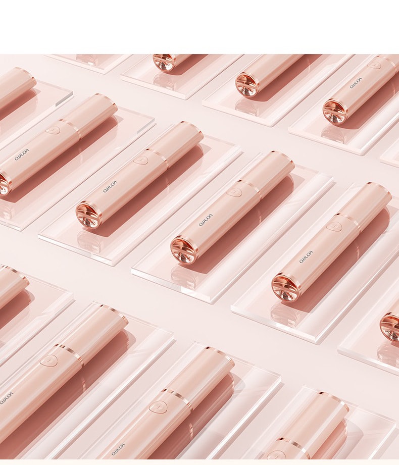 【中國直郵】VANRRO梵洛 電動修眉器女用修眉刀 玫瑰金款