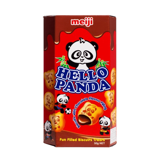 Hello Panda Chocolate Biscuits 43g