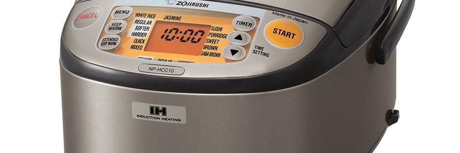 Zojirushi 5.5 Cup Induction Heating Rice Cooker & Warmer - Stainless Dark  Gray